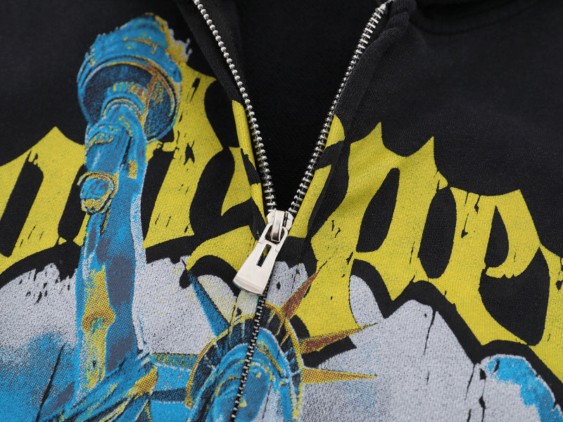 GODSPEED Chrome Liberty Zip Hoodie