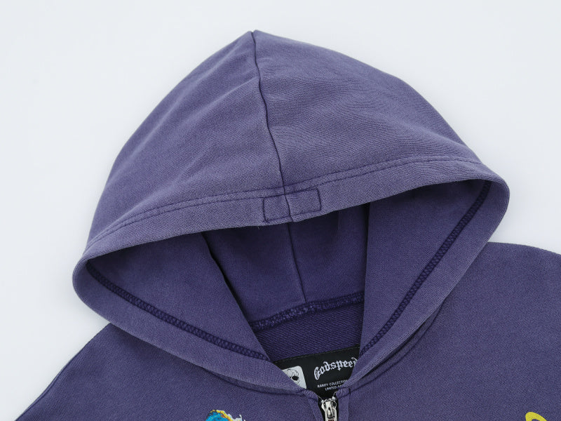 GODSPEED Chrome Liberty Zip Hoodie