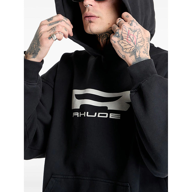 RHUDE Campione Hoodie – Black