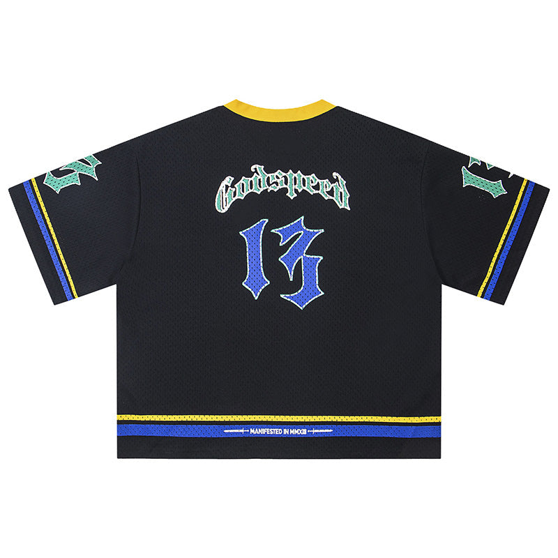 GODSPEED First Down Jersey – 100% Cotton Graphic Tee
