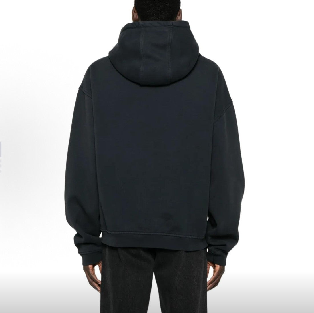 RHUDE Bay of Angels Yacht Club Graphic Hoodie – Black