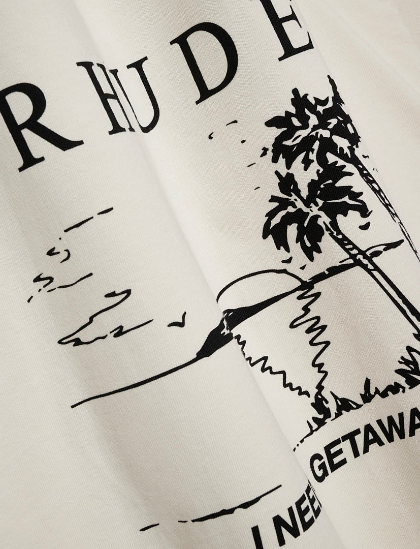 RHUDE I Need A Getaway T-Shirt – White