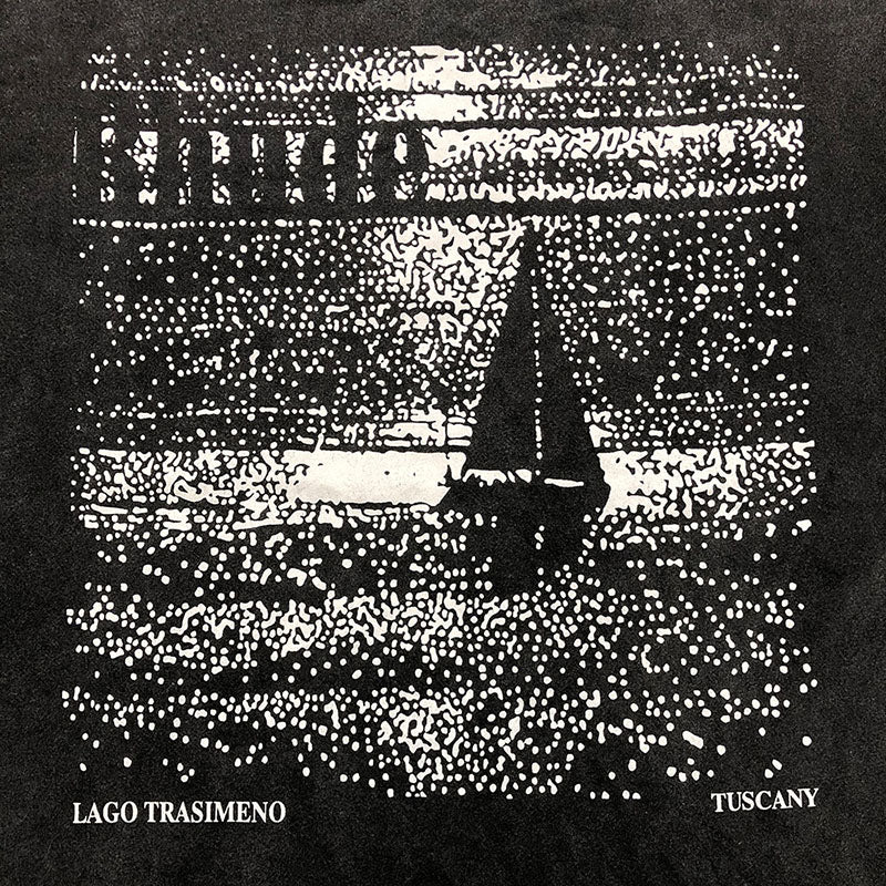 RHUDE Lago Trasimeno Tee – Black