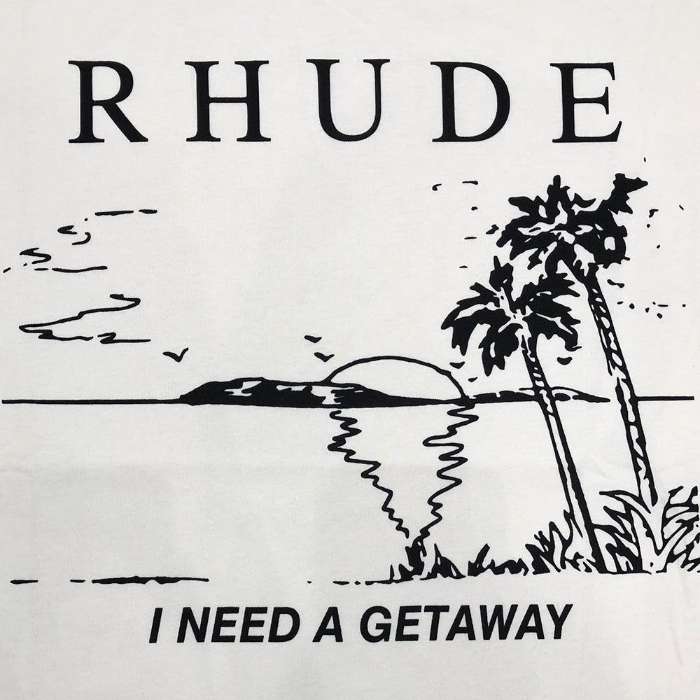 RHUDE I Need A Getaway T-Shirt – White