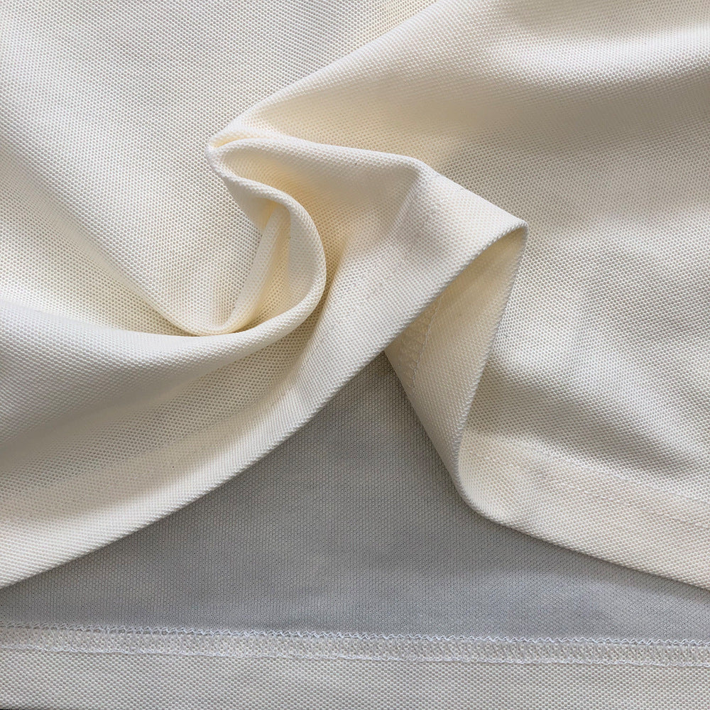 RHUDE Boxy Cotton-Piqué Polo Shirt – Off-White