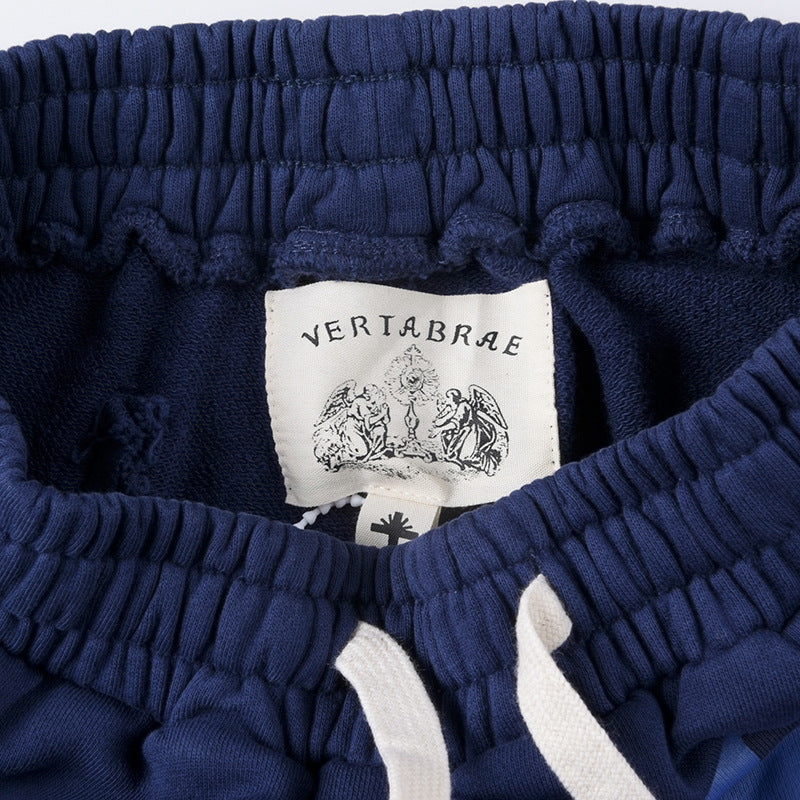 Vertabrae Letter Print Five-Point Shorts