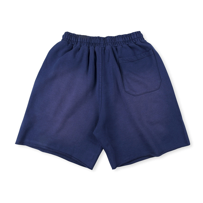 Vertabrae Letter Print Five-Point Shorts