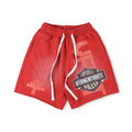 Vertabrae Letter Print Five-Point Shorts