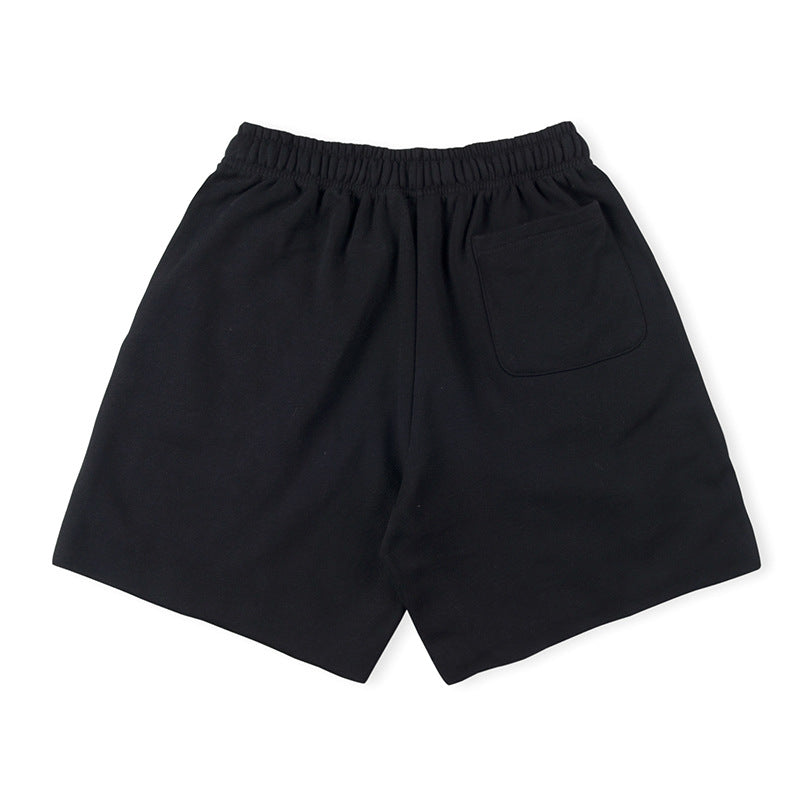 Vertabrae Letter Print Five-Point Shorts