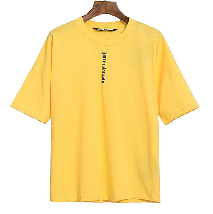 Palm Angels Vertical Gothic Logo T-Shirt