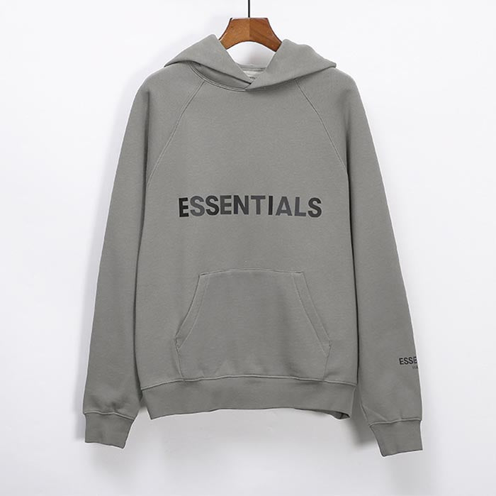 Fear Of God Essentials Hoodie – Black / Camel / Apricot / Cement Gray / White / Hemp Gray