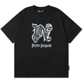 Palm Angels Hyper Monogram Print T-Shirt – 100% Cotton