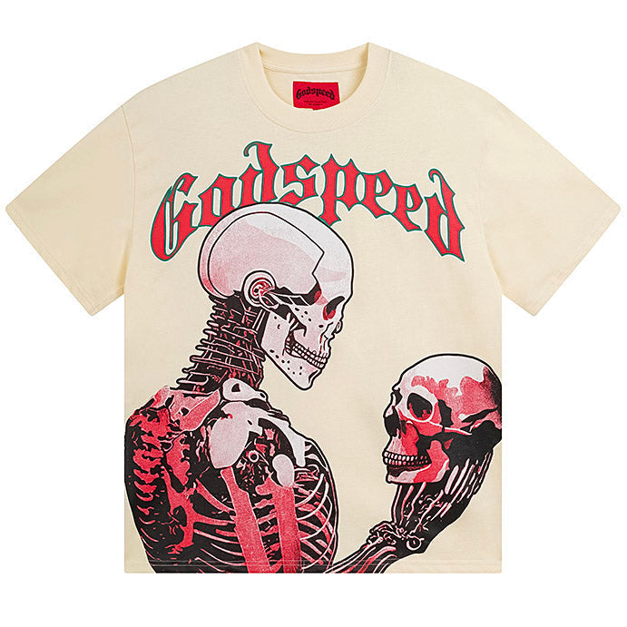 GODSPEED Mankind vs AI Graphic T-Shirt