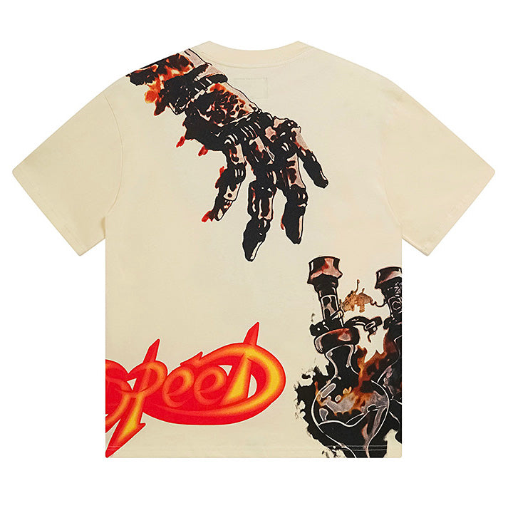 GODSPEED Skull T-Shirt – 100% Cotton Graphic Tee