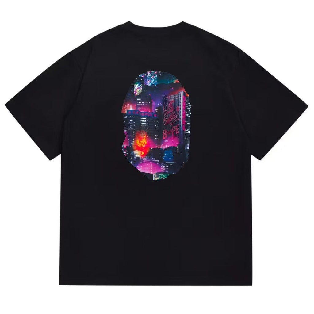 BAPE Ape Head Graphic Tee – Classic Crew Neck