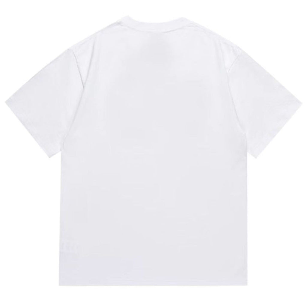 BAPE Ape Head Pattern Tee - Black & White