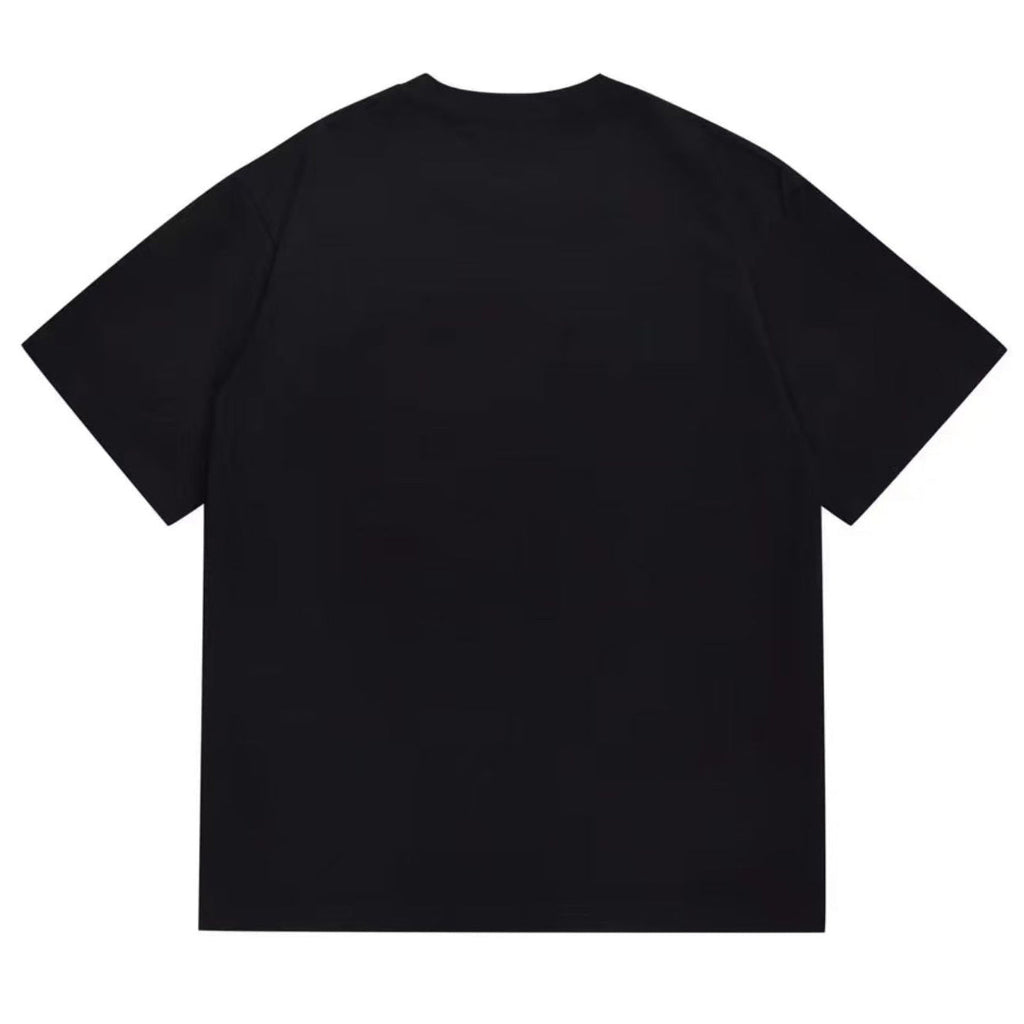 BAPE Ape Head Red Graphic Tee - Black