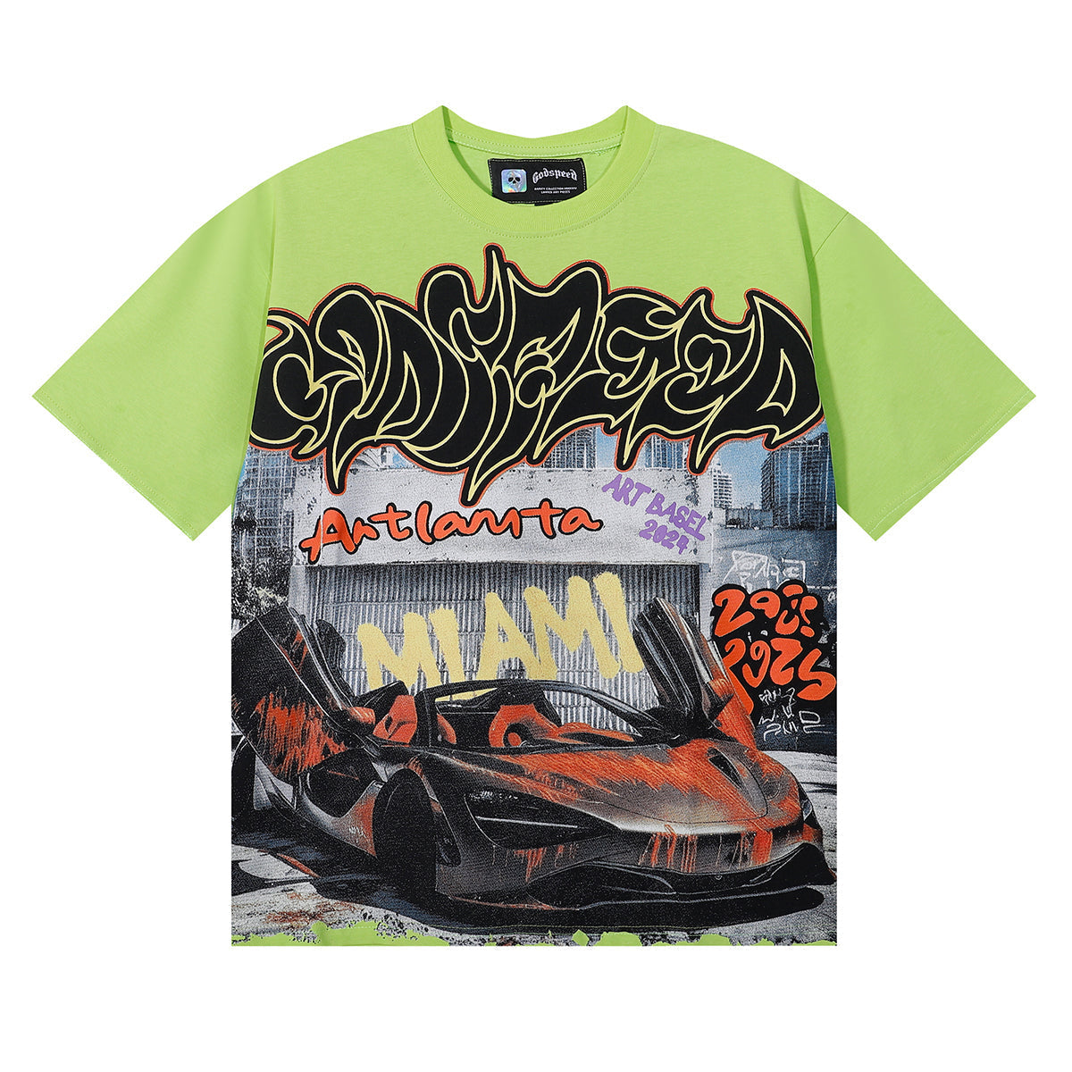 GODSPEED Miami Exclusive Artlanda T-Shirt – 100% Cotton Graphic Tee