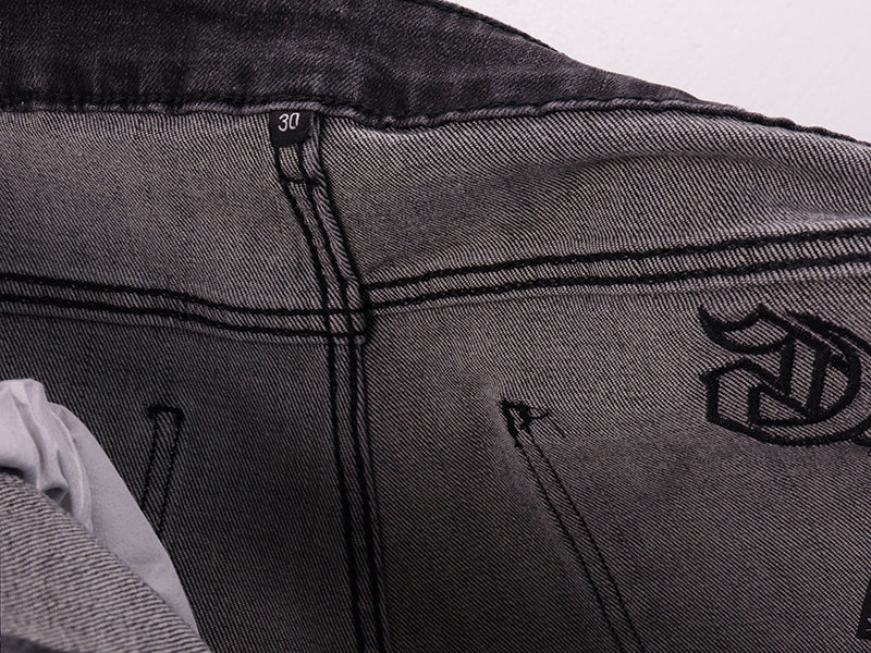 GODSPEED Denim Shorts – Slim Fit Cotton Blend Short with Frayed Detail
