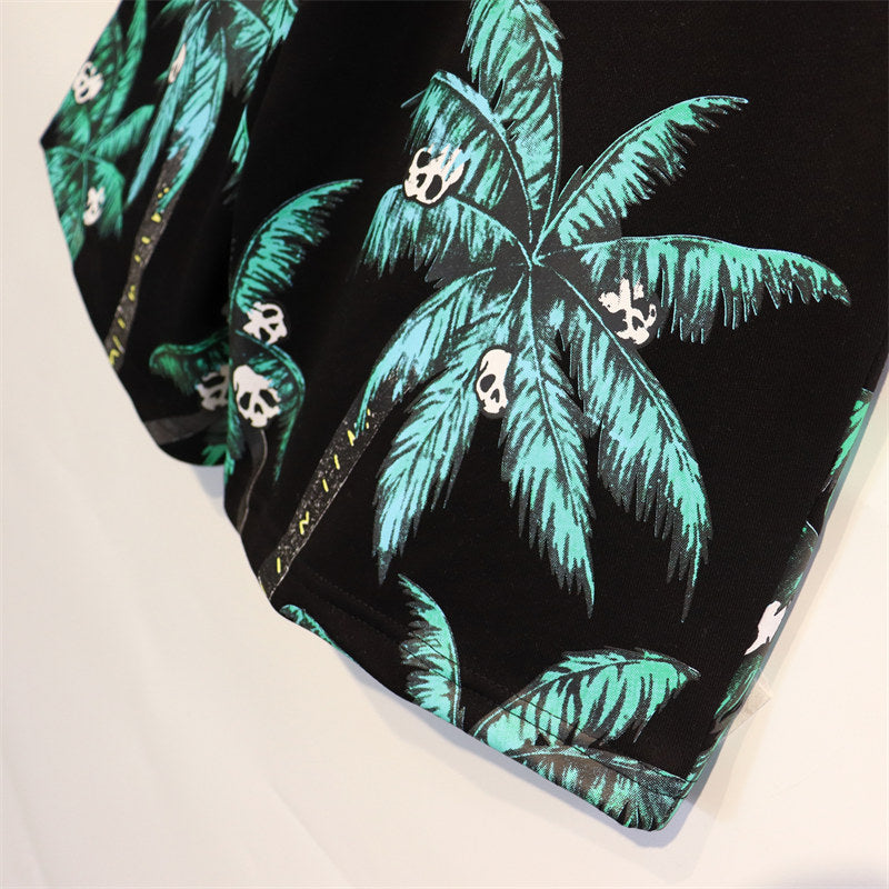 Palm Angels Shorts – Men's Cotton Shorts | Black & Apricot