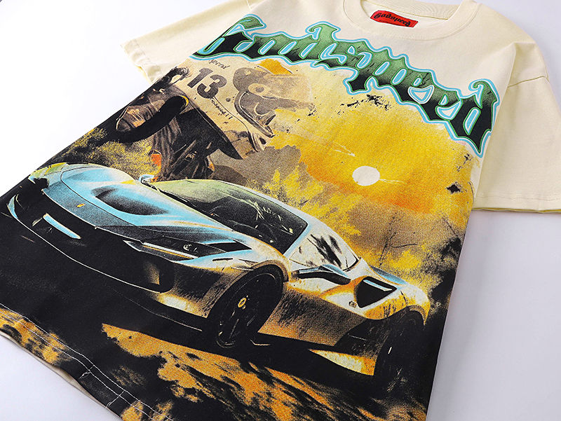 GODSPEED Sunset Drift Layered Graphic T-Shirt – 100% Cotton