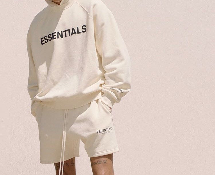 Fear Of God Essentials Hoodie – Black / Camel / Apricot / Cement Gray / White / Hemp Gray