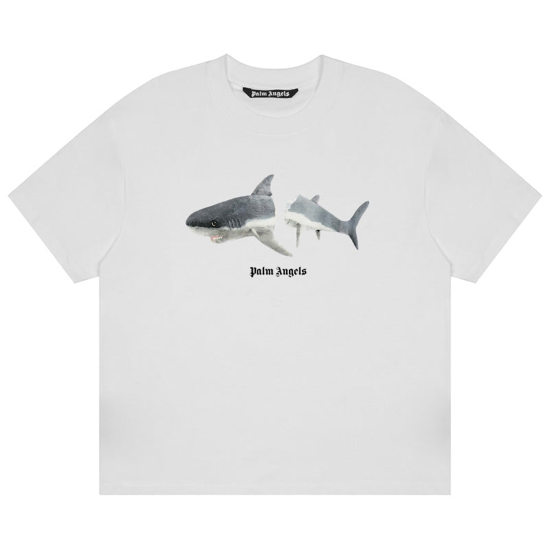 Palm Angels Shark Print T-Shirt