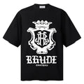 RHUDE Chateau Crest Tee – Black / White