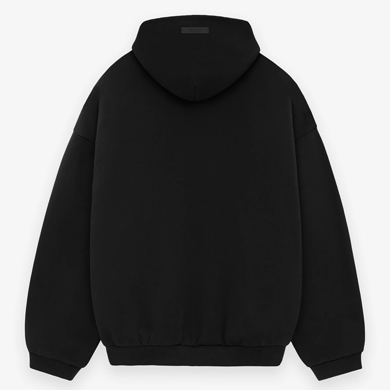 Fear Of God Essentials 24FW Fleece-Lined Hoodie – Dark Green / Black / Grey