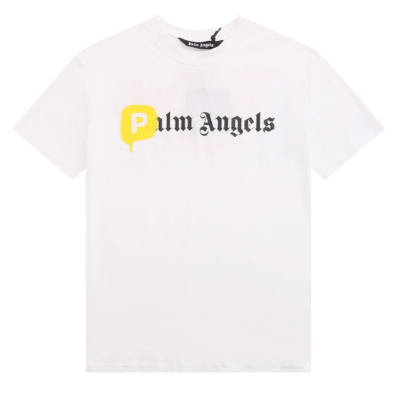 Palm Angels Dripping P Logo T-Shirt