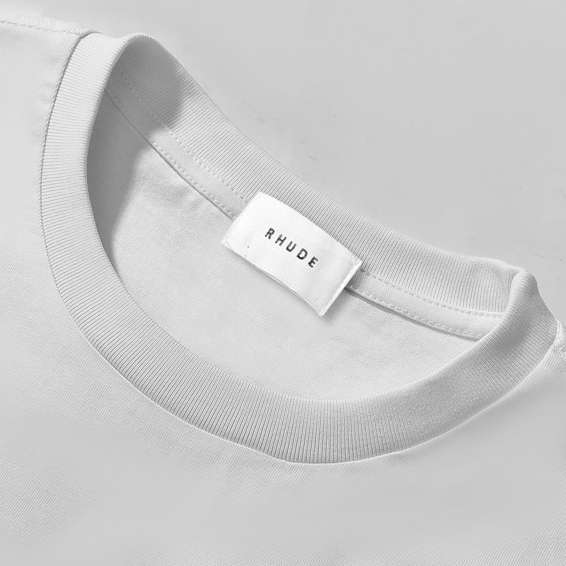 RHUDE Collegiate Falcons Tee – Black / White