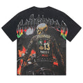 GODSPEED Skeleton Motorcycle Graphic T-Shirt