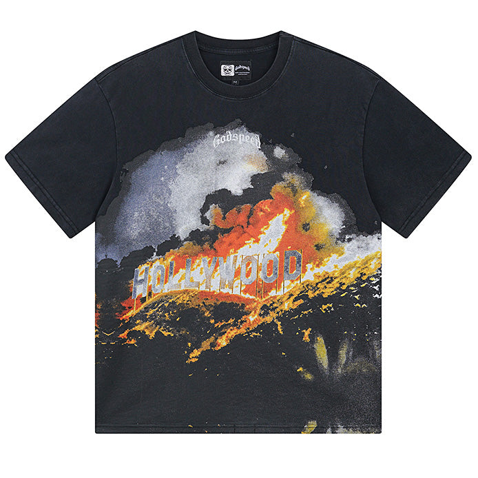 GODSPEED Hollywood Inferno Graphic T-Shirt