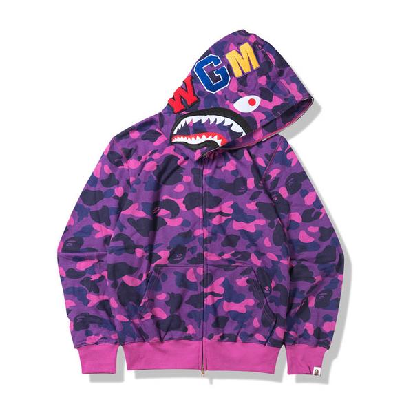 BAPE Fleece Full-Zip Hoodie