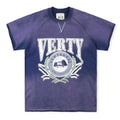 Vertabrae Verty University Crewneck Tee – Blue