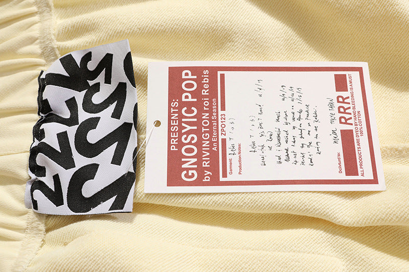 Fear of God x RRR123 Little Boy Print Shorts – Apricot / Black