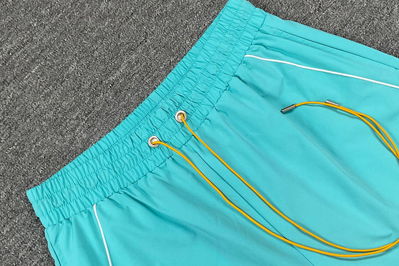 RHUDE Moonlight Pista Cloud Outline Sport Shorts – Black / Gray
