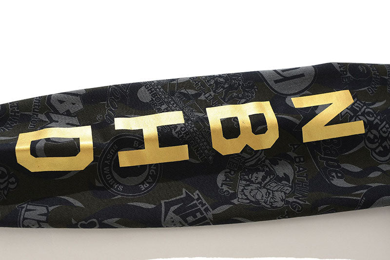 BAPE Black Gold Shark Camouflage Hoodie