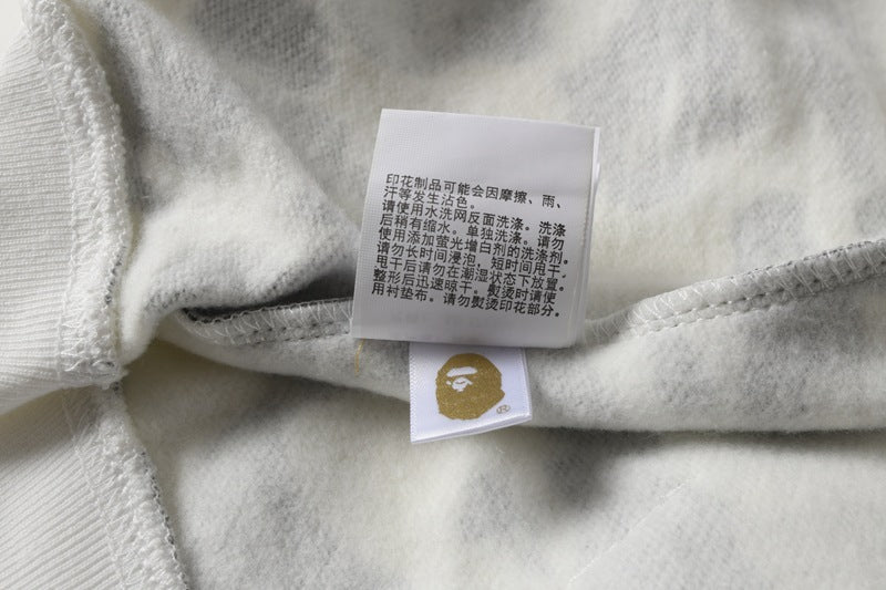 BAPE White Camo Shark Full-Zip Hoodie
