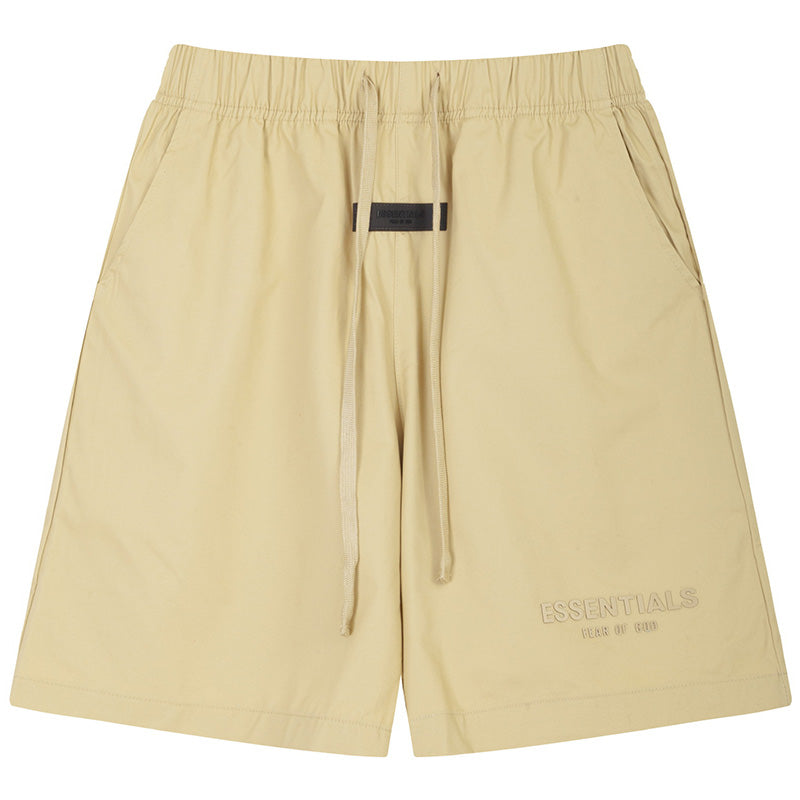 Fear of God Multi-Thread Flocking Letter Shorts
