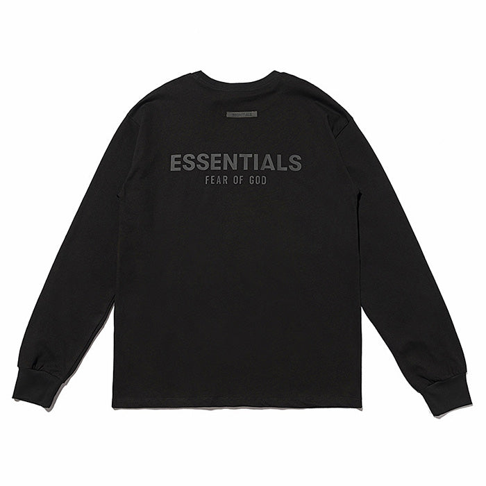 Fear of God Essentials Long Sleeve Tee – Brown / Black / Khaki / Apricot