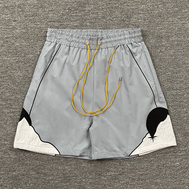 RHUDE Moonlight Pista Short – Black / Gray