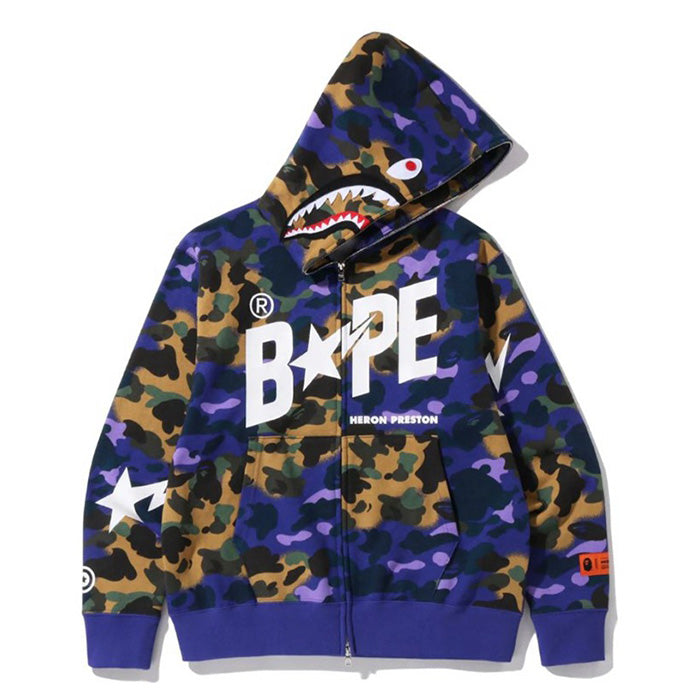 BAPE Star Camo Shark Full-Zip Hoodie