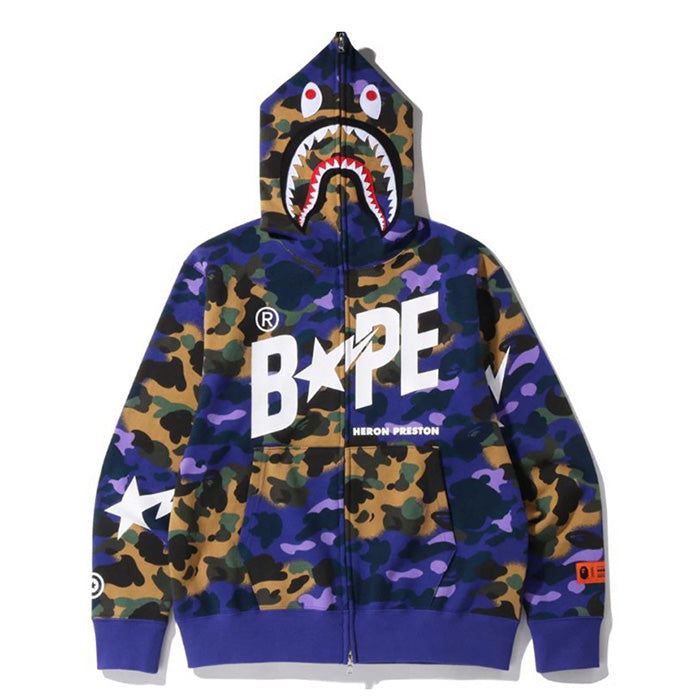 BAPE Star Camo Shark Full-Zip Hoodie