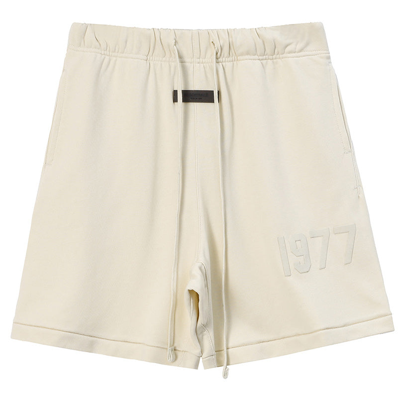 Fear of God 1977 Digital Print Shorts – Ivory / Iron Gray / Beige