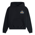 RHUDE Logo-Print Cotton Hoodie – Black