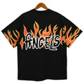 Palm Angels Graffiti Flame Letter T-Shirt