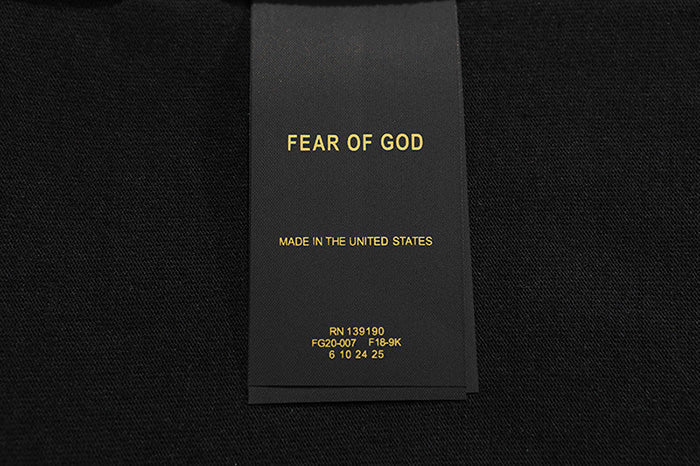 Fear of God FG7C T-Shirt – Black