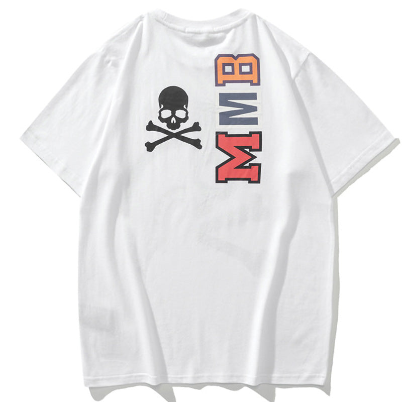 BAPE x Mastermind Japan Half Shark Half Skull Tee