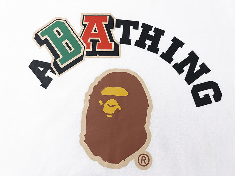 A Bathing Ape Multi-Color College Logo Tee